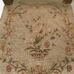 Paire de chaises de style Louis XVI bois doré – Image 11