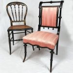 chaises-napoleon-iii-bois-noirci