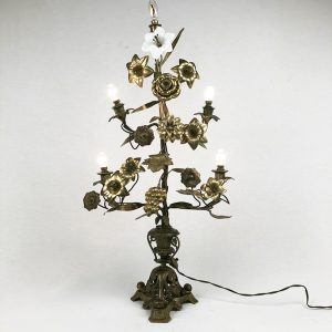 chandelier-eglise-laiton