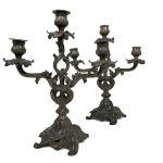 candelabres-bronze-regule-rocaille