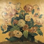 carton-tapisserie-aubusson-bouquet-fleurs