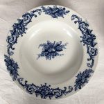 Lunéville Keller & Guérin, soupière et dix assiettes Maintenon – Image 5