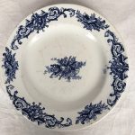 Lunéville Keller & Guérin, soupière et dix assiettes Maintenon – Image 6