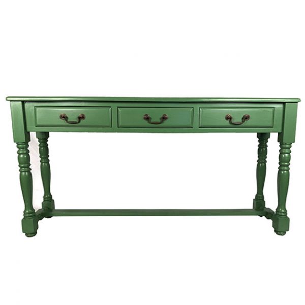 table-console-bois-tiroirs