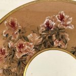 Projet d'éventail, aquarelle représentant des fleurs. Suzanne Tiessié, fin XIXe – Image 4