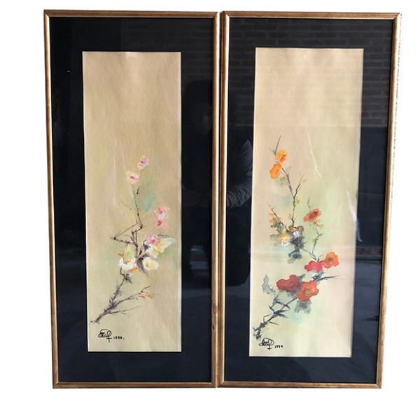 paire-aquarelles-fleurs