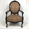 fauteuil-bois-noirci-napoleon-iii