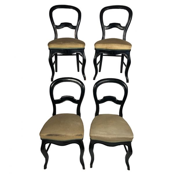 chaises-louis-philippe-bois-laque-noir