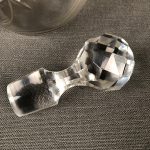 Ensemble de quatre carafes en cristal du même modèle – Image 6