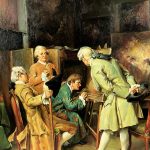 Huile sur toile, L'atelier du peintre, XXe – Image 3