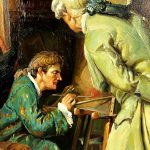 Huile sur toile, L'atelier du peintre, XXe – Image 4