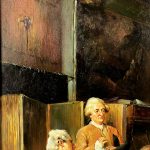 Huile sur toile, L'atelier du peintre, XXe – Image 8