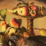 Paire de grands pastels de forme ovale, natures mortes au gibier. XIXe – Image 13