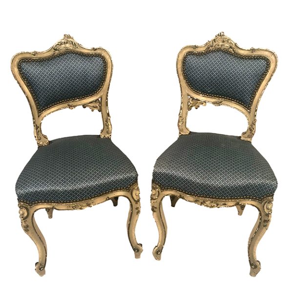 paire-chaises-bois-laque-rocaille
