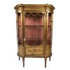 vitrine-bois-dore-louisxvi