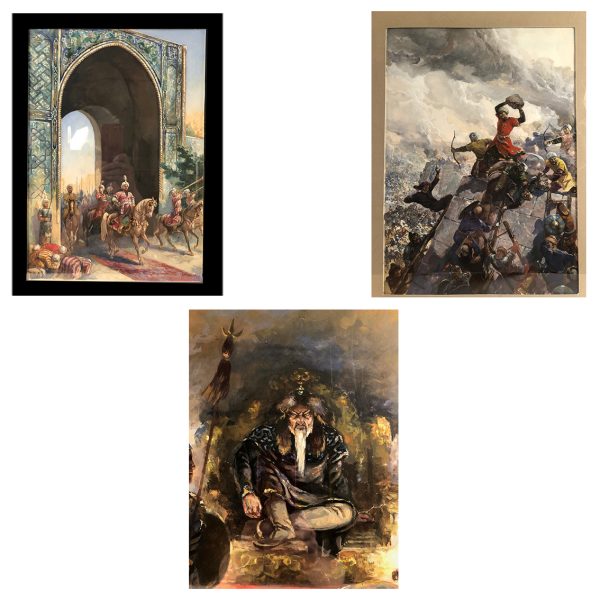 trois-aquarelles-anciennes