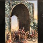 Suite de trois aquarelles signées, début XXe – Image 12