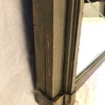 Très grand trumeau de style Louis XVI, bois laqué gris/vert, XIXe – Image 15