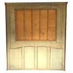 Très grand trumeau de style Louis XVI, bois laqué gris/vert, XIXe – Image 17