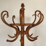 Porte-manteaux perroquet, bois courbé époque art nouveau (Jacob & Josef Kohn ?) – Image 6