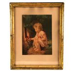 chromolithographie-enfant