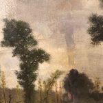 René Joseph Ménard (France, 1827-1887), huile sur toile "fermière et vaches" – Image 8