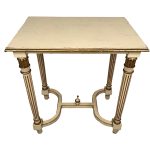 table-louis-xvi-bois-laque-creme