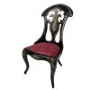 chaise-carton-bouilli-nacre-napoleon-iii