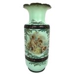 vase-opaline-vert-decor-angelots-xixe