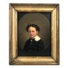 portrait-enfant-huile-sur-toile-xixe